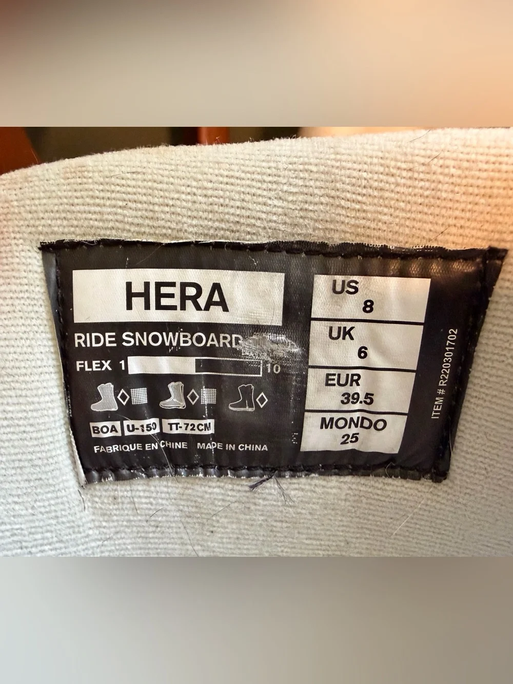 RIDE Hera snowboard boots